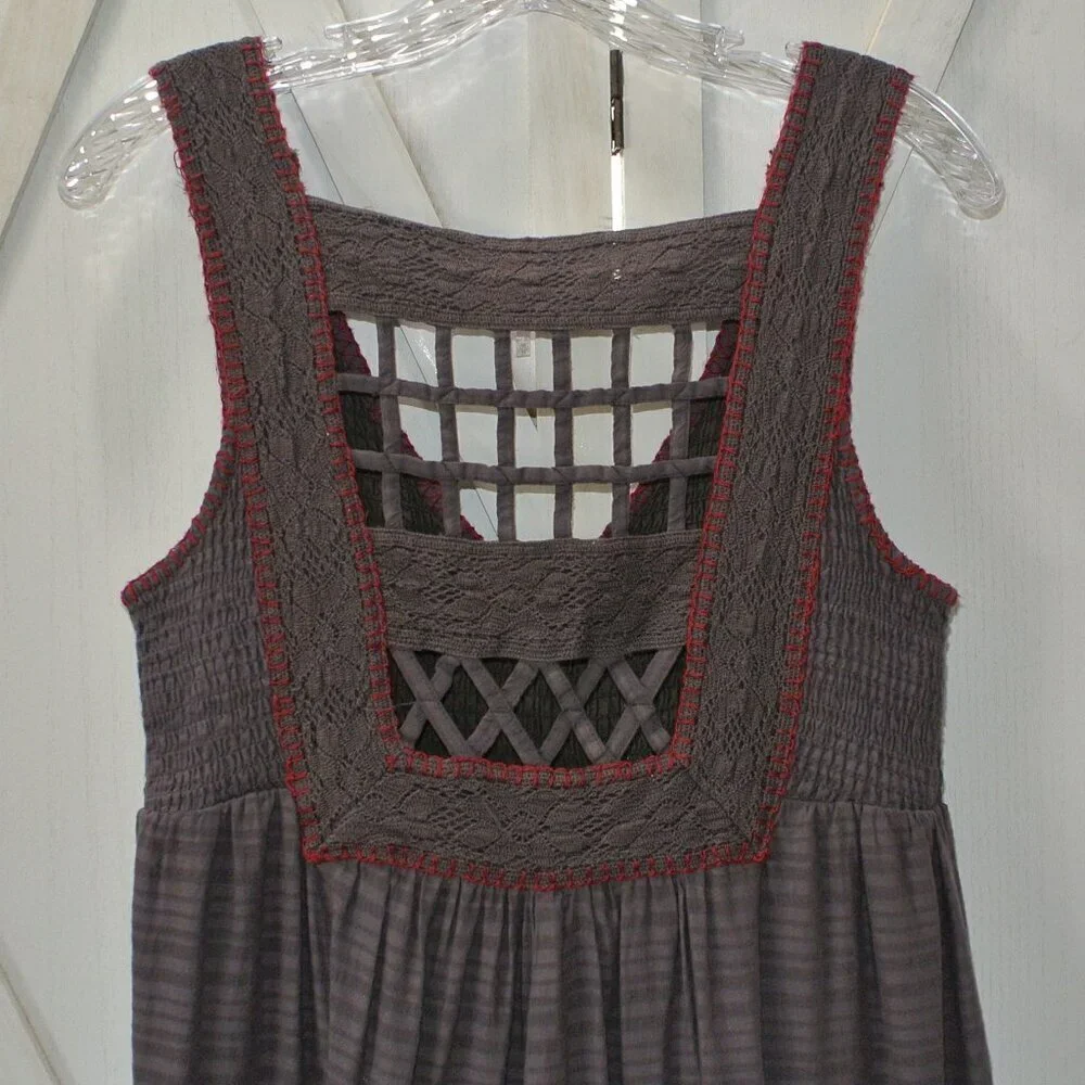 Free People High-Low Sleeveless Maxi Dress